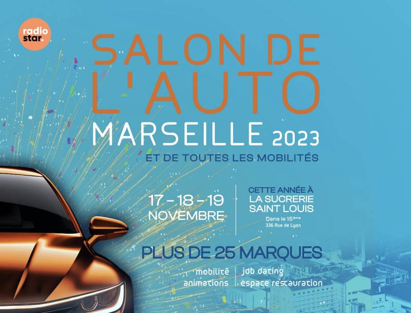 Le Salon de l'Auto de Marseille est de retour les 17, 18 et 19 novembre