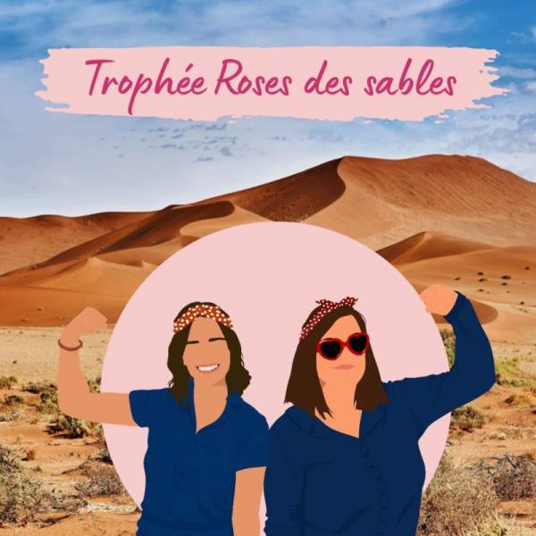 CI Média sponsor de Marion et Dorine engagées sur le Trophée Roses des Sables